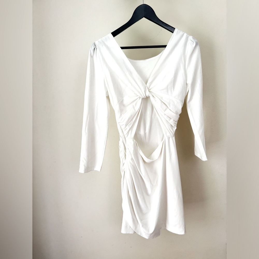 Arc & co. Small white long sleeve dress